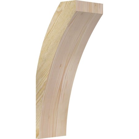 Ekena Millwork 6"W x 8"D x 20"H Thorton Rough Sawn Knee Brace, Douglas Fir BRC06X08X20THR00RDF